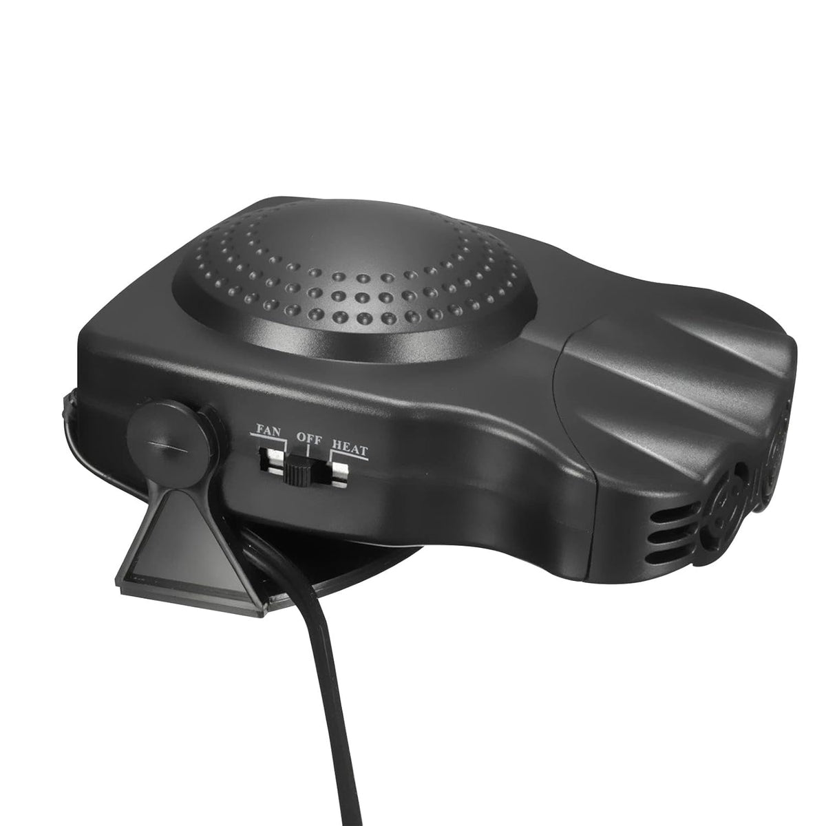 Black 12V 150W Car Heater Cooling Fan Defroster F258674