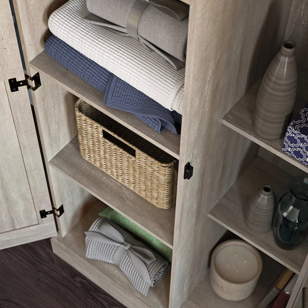 Spring Maple Finish Storage Cabinet F36733