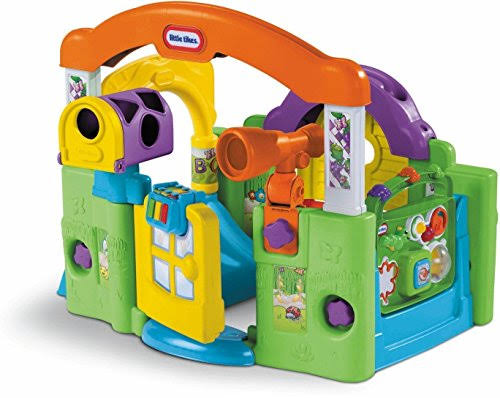 White Activity Garden Baby Playset W9925