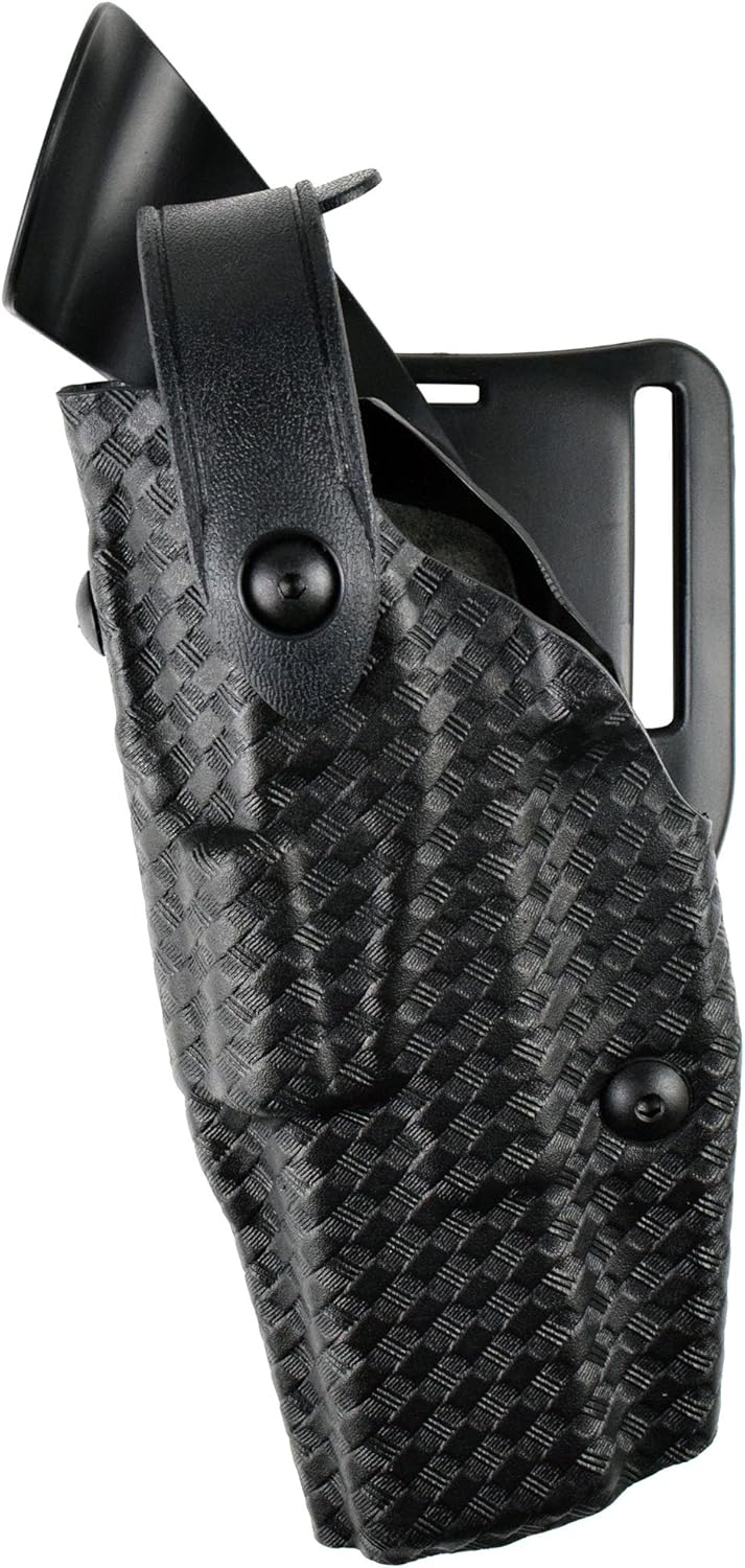 Black STX Basket Weave Duty Holster P828