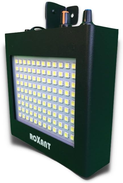 Strobe Light with 108 LED Bulbs, Sound Activated, Adjustable Flash Speed H422754
