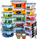 50 Pcs Airtight Food Storage Container Set with Lids Q59915