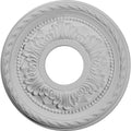 Hand-Painted Bronze Blue Patina Ceiling Medallion C8769
