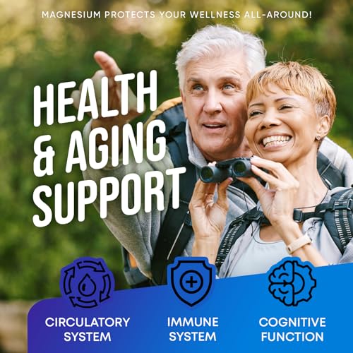 Magnesium Glycinate 500MG 200 Vegan Capsules G6105