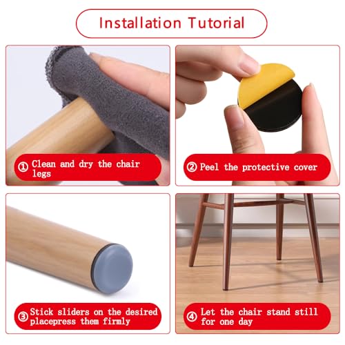 Self-Stick Teflon Furniture Sliders Q2041