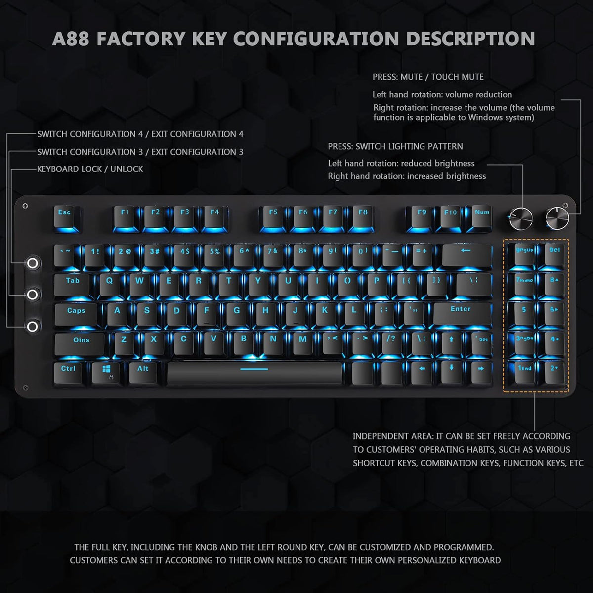 Wired Mechanical Gaming Keyboard Z5698