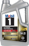 Extended Performance High Mileage 0W-20 5QT Gray Pack of 2 N7707