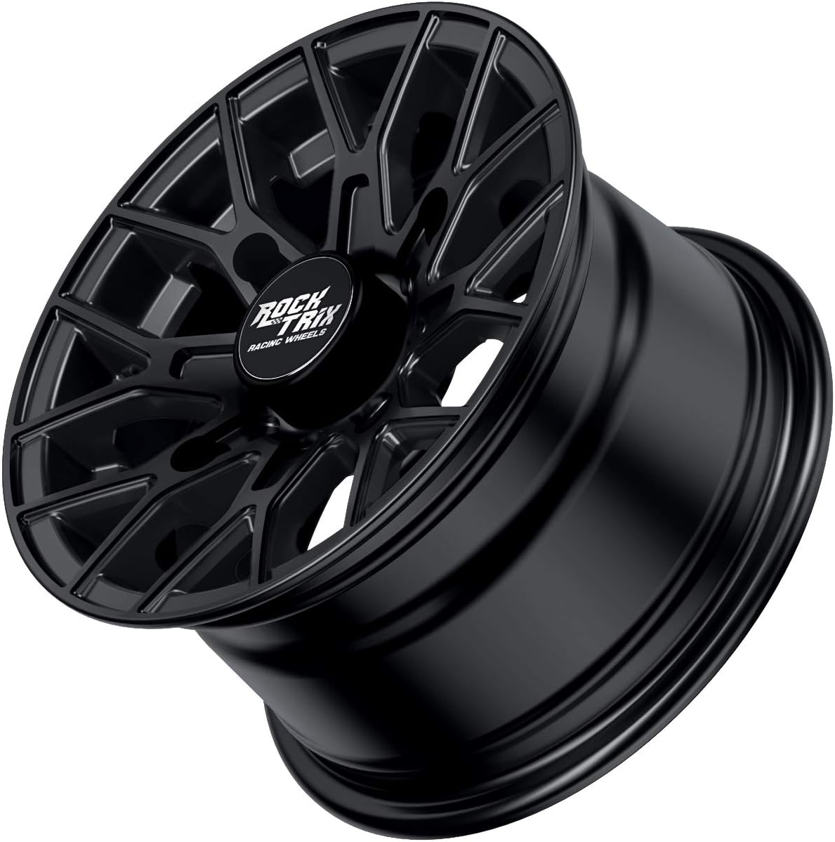 14x7 Black ATV Wheels Set of 4 W31186
