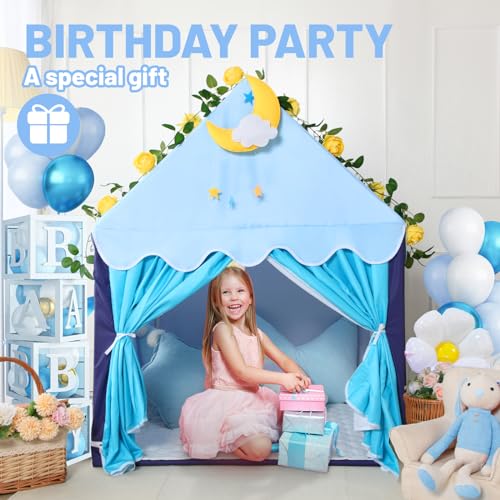 Pink Kid Tent with Mat and Star Lights K742