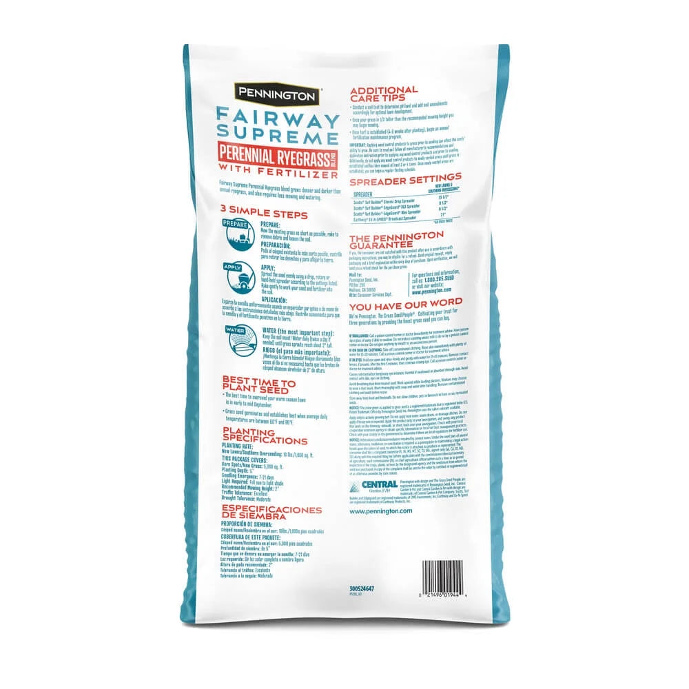 Perennial Ryegrass Grass Seed Blend 50 lb N77781