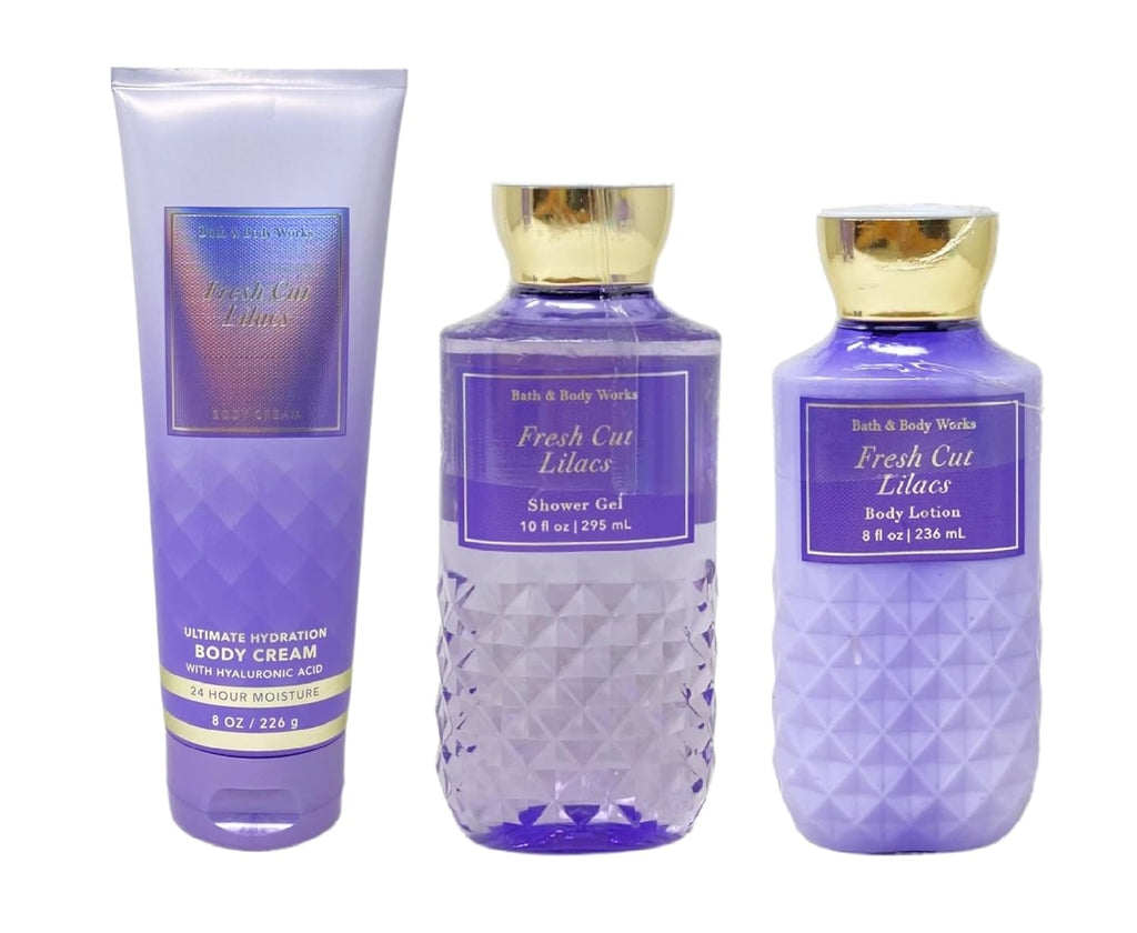 3 Piece Bundle Body Cream Shower Gel Body Lotion Full Size Z364
