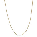 14kt Yellow Gold 1mm Box Chain 20 inch Lobster Clasp A137402