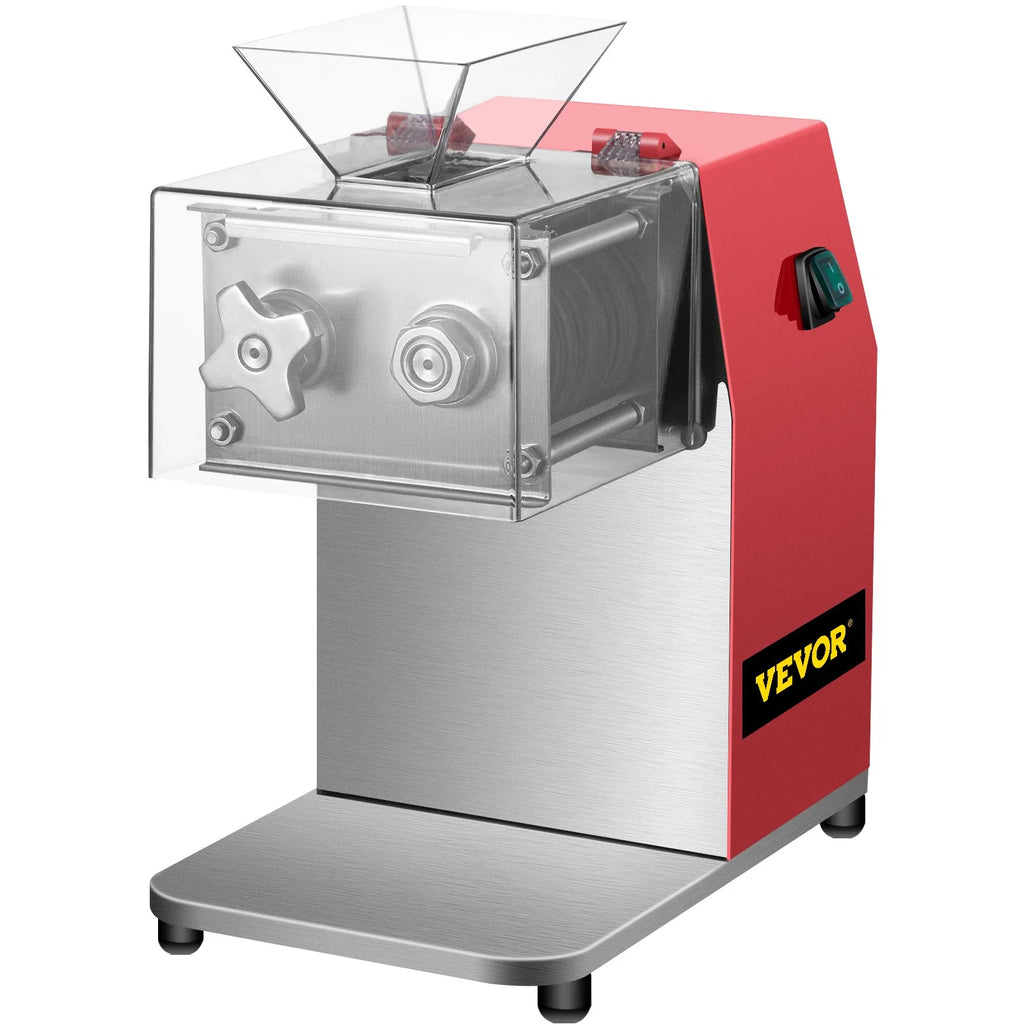 Red Electric Stainless Steel Meat Cutter with 3.5mm Blade O540