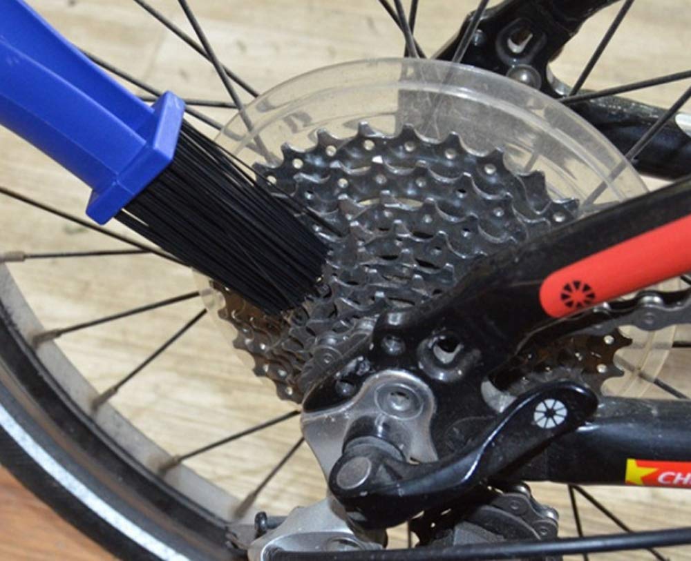 2 Pcs Bike Chain Cleaner Washer Chain Cleaning Brush Tool T87594