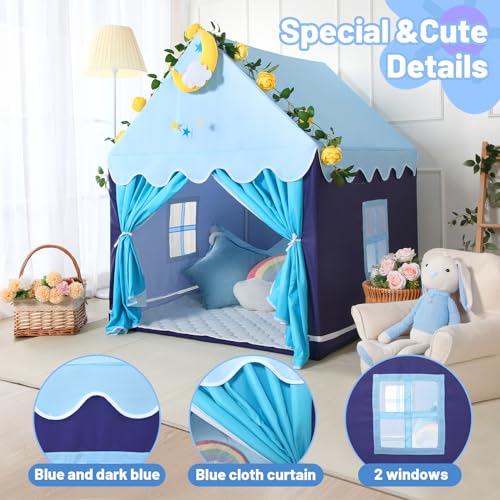 Pink Kid Tent with Mat and Star Lights K742