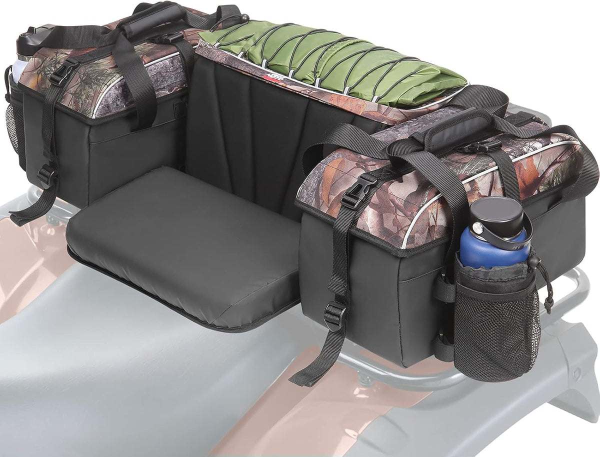 Camo Water-Resistant ATV Cargo Bag with Cooler J37149