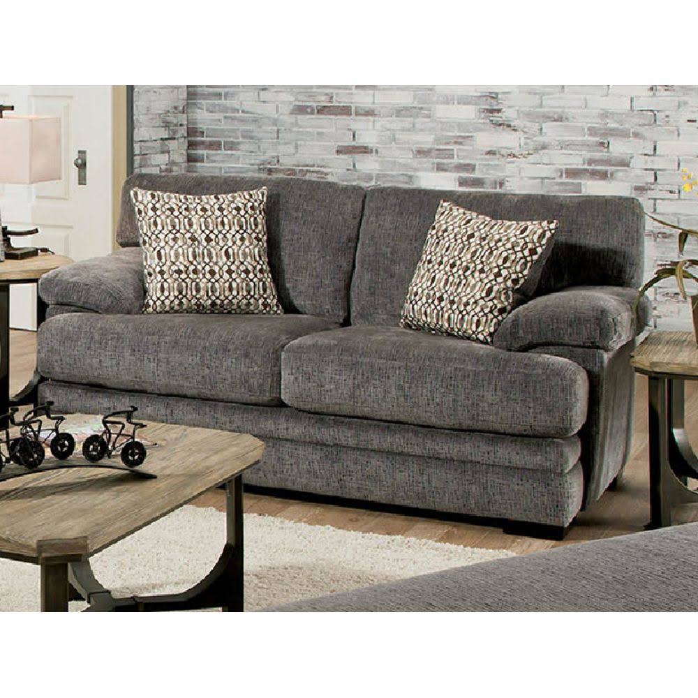 Gray Loveseat U603188