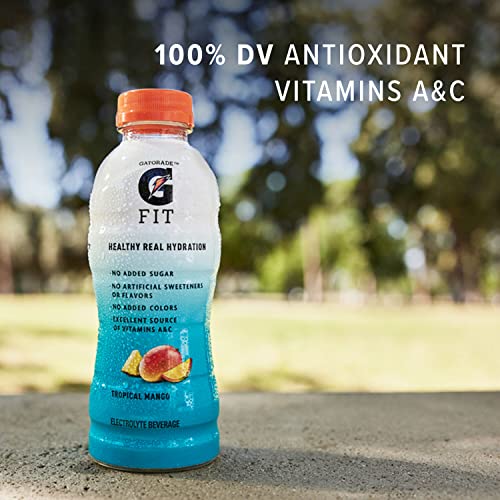 Tropical Mango Electrolyte Beverage, 16.9 oz Bottles (12 Pack) W764