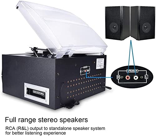 Bluetooth Record Player Turntable with Stereo Speaker A119811