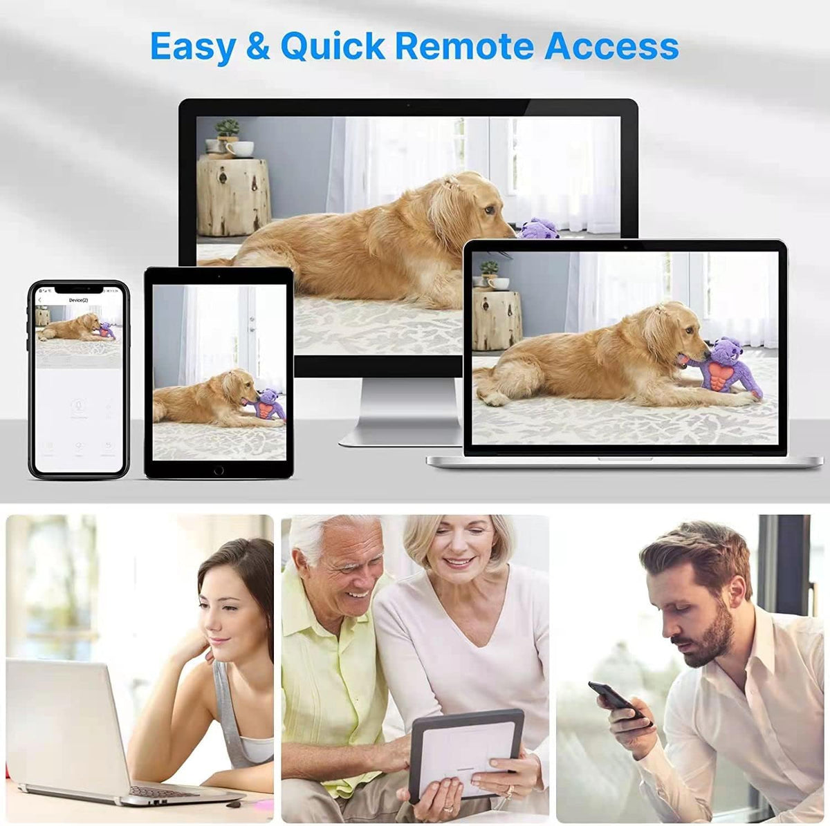 5MP 8 Channel Security Camera System with 3TB Hard Drive L47269