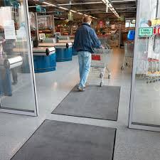 Charcoal Carpeted Entrance Mat 4 x 6 ft D6637