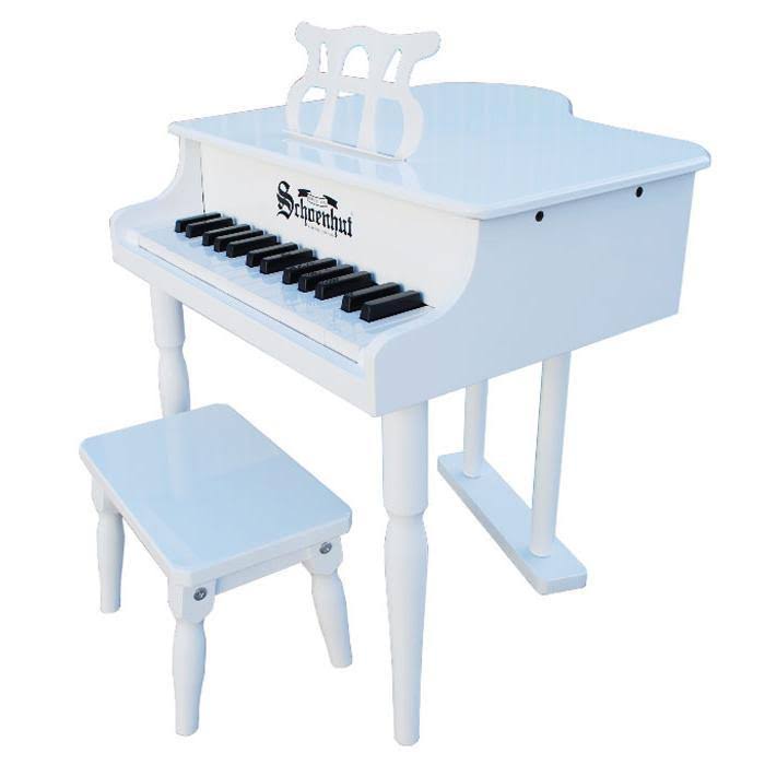 30 Key Pink Baby Grand Piano U5356