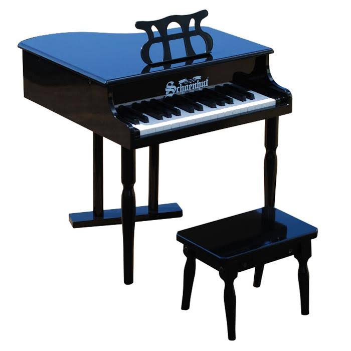 30 Key Pink Baby Grand Piano U5356