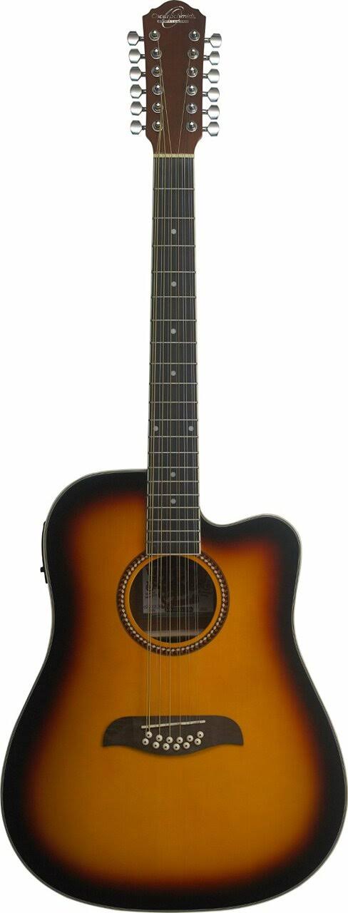 Tobacco Sunburst 12-String Dreadnought Guitar I6463