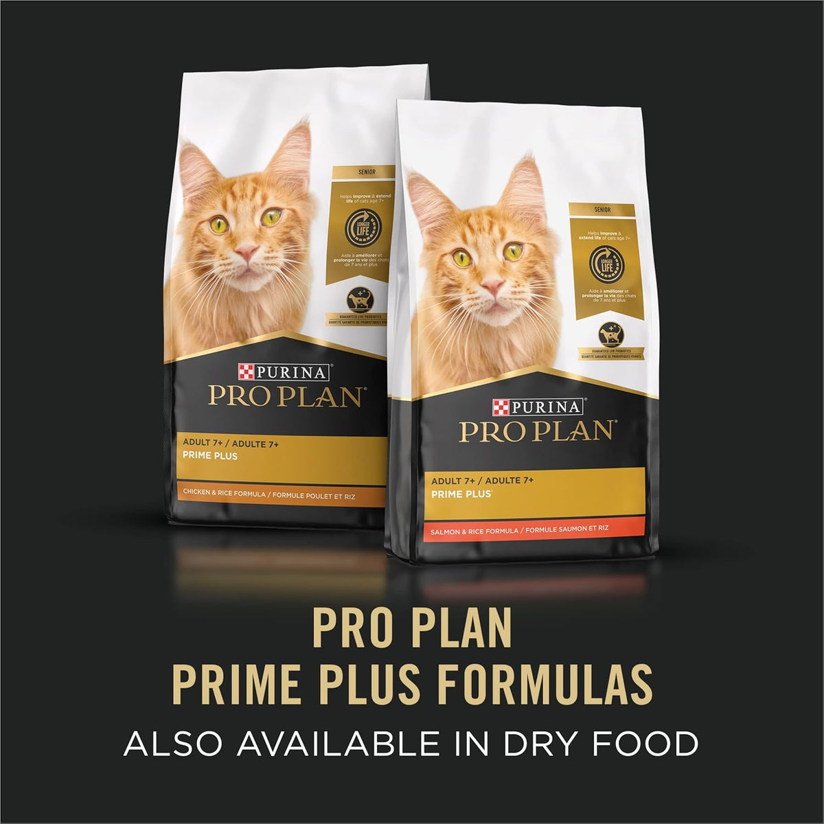 Grain Free Senior Wet Cat Food Variety Pack Pate, 3 oz. Cans R71395