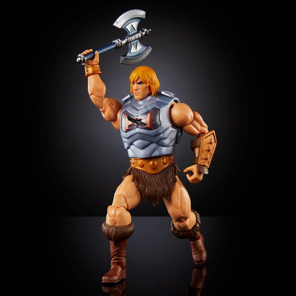 He-Man Action Figure with Removable Battle Armor, 30 Articulations V683981