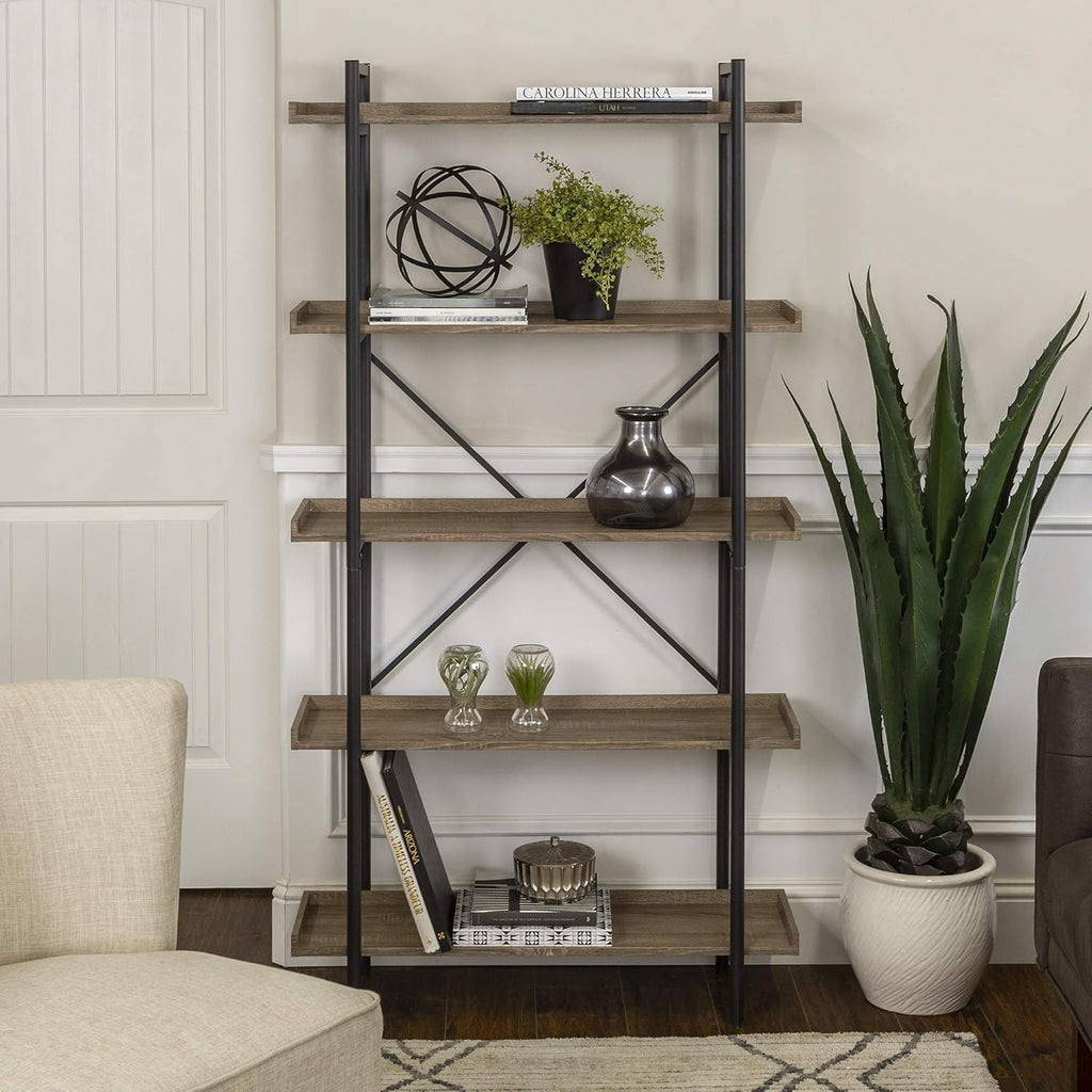 Dark Walnut Wood Storage Cabinet W89770