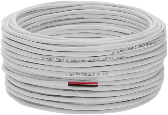 500ft 16 AWG 2 Conductor Speaker Cable J6086
