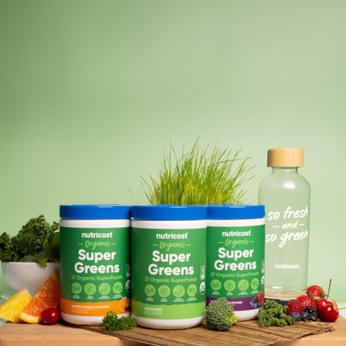 Organic Super Greens Powder 30 Servings I3924