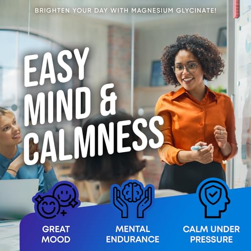 Magnesium Glycinate 500MG 200 Vegan Capsules G6105