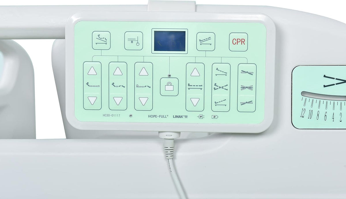 Multi-Functional ICU Electric Hospital Bed with Lateral Tilting and Rotation R990