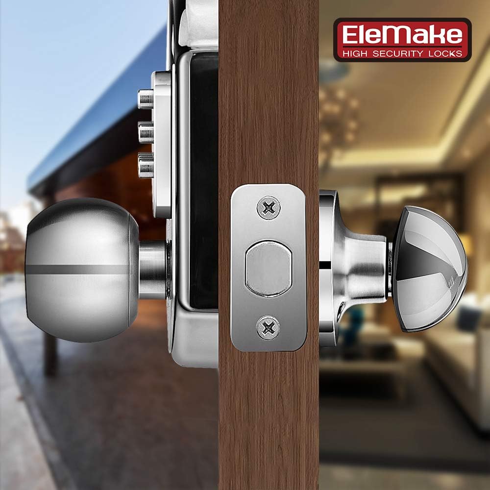 Mechanical Stainless Steel Digital Code Keypad Door Lock Deadbolt Y886