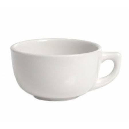 Cappuccino Cup 14oz White D935