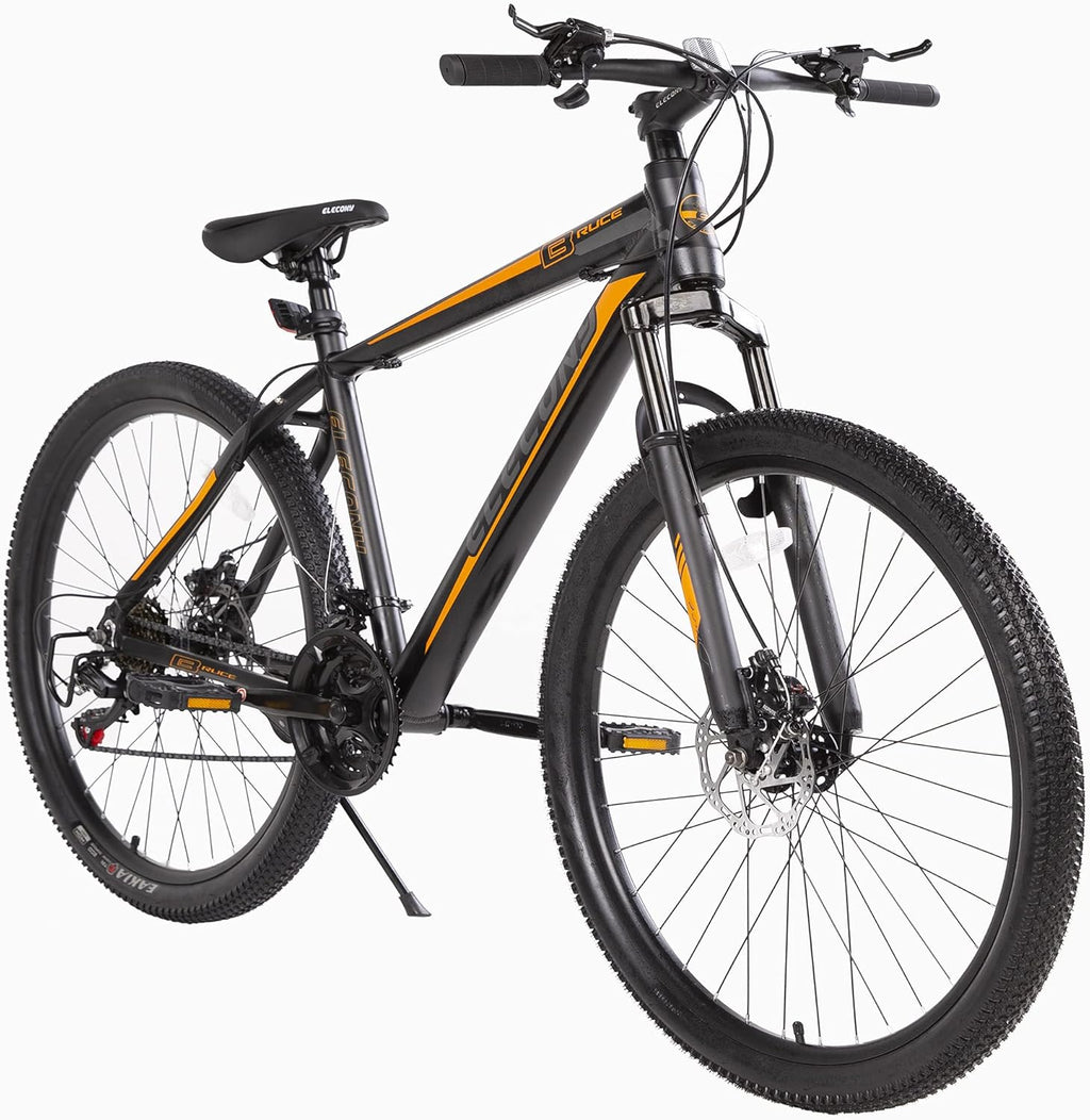 26/27.5/29 Inch Mountain Bike, Shimano 21 Speeds, Mechanical Disc Brakes, Aluminum/High-Carbon Steel Frame K456