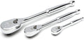 120P Professional Ratchet Set with On/Off Switch and Dual-Pawl 60-Tooth Teardrop Head A2361