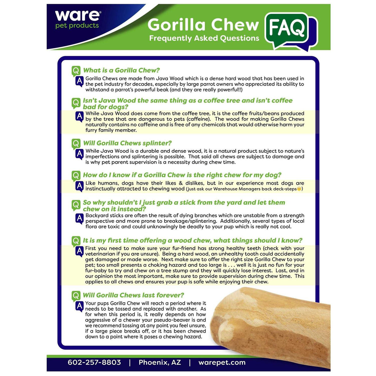 Gorilla Chew C819