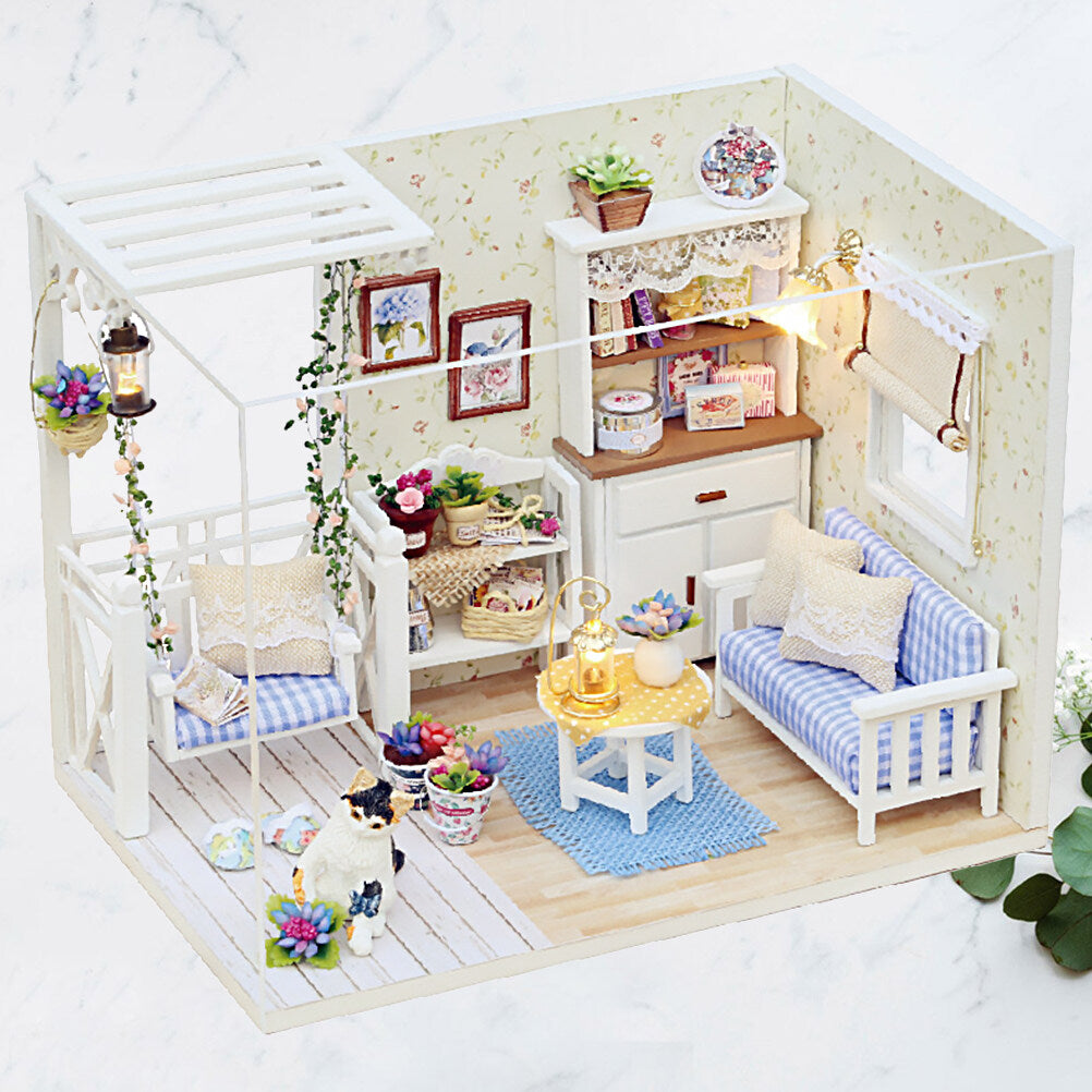 Mini DIY House Building Model Toy X500398