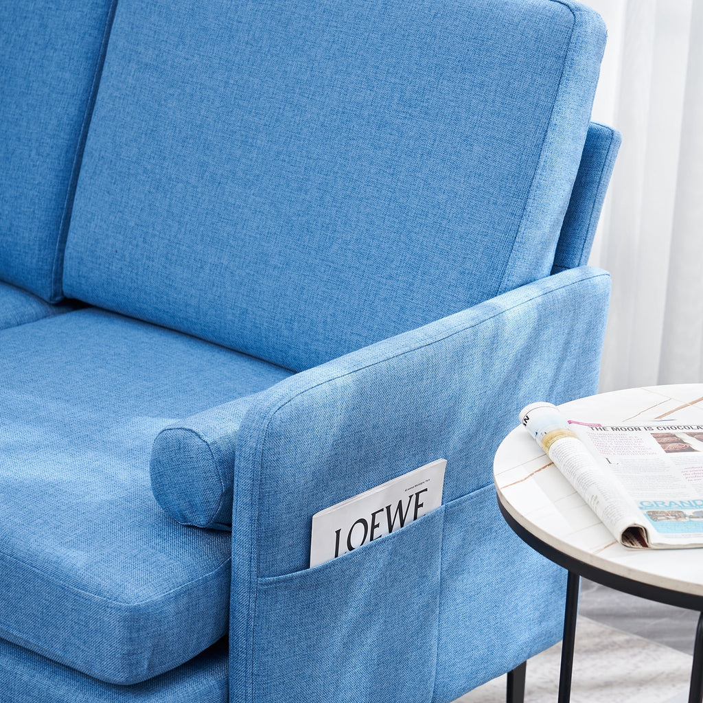 Mid-Century Modern Love Seat L126