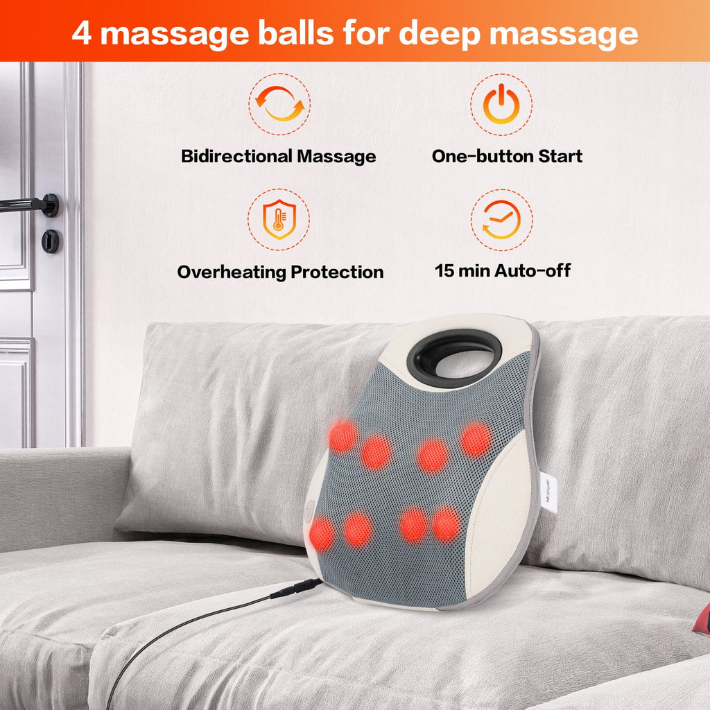 Heated 3D Kneading Massager H217