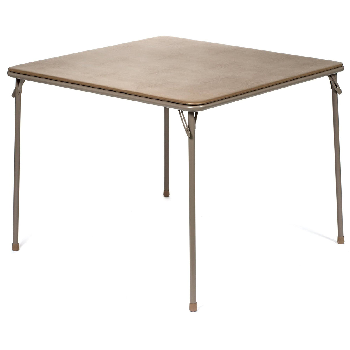 38x22 Square Folding Card and Game Table - Beige Q1332