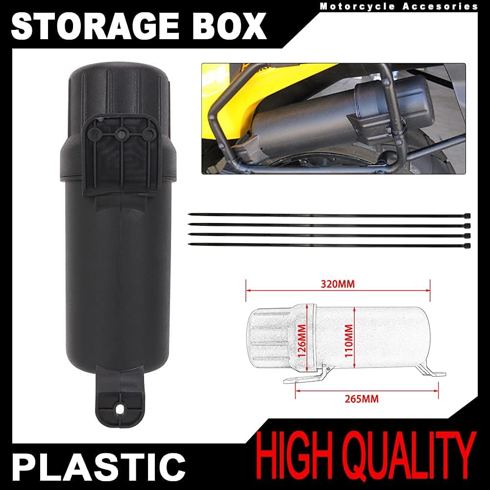 Motorcycle Storage Box Waterproof Tool Repair Box I7673