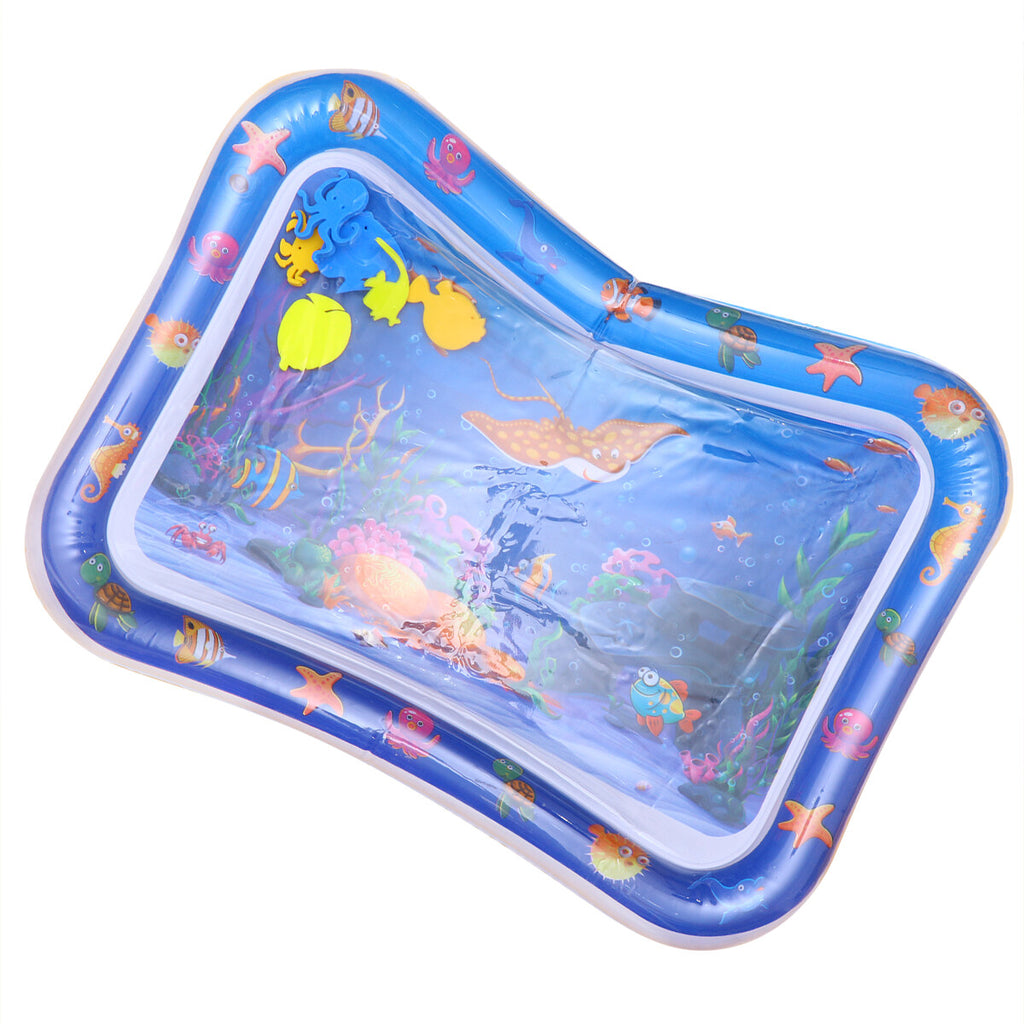 Inflatable Crawling Cushion Water Play Mat (Blue) F232474