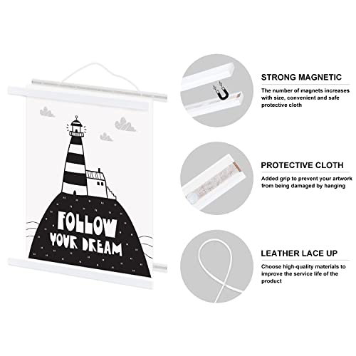 24x36 24x18 24x30 Magnetic Wood Poster Frame Q31852