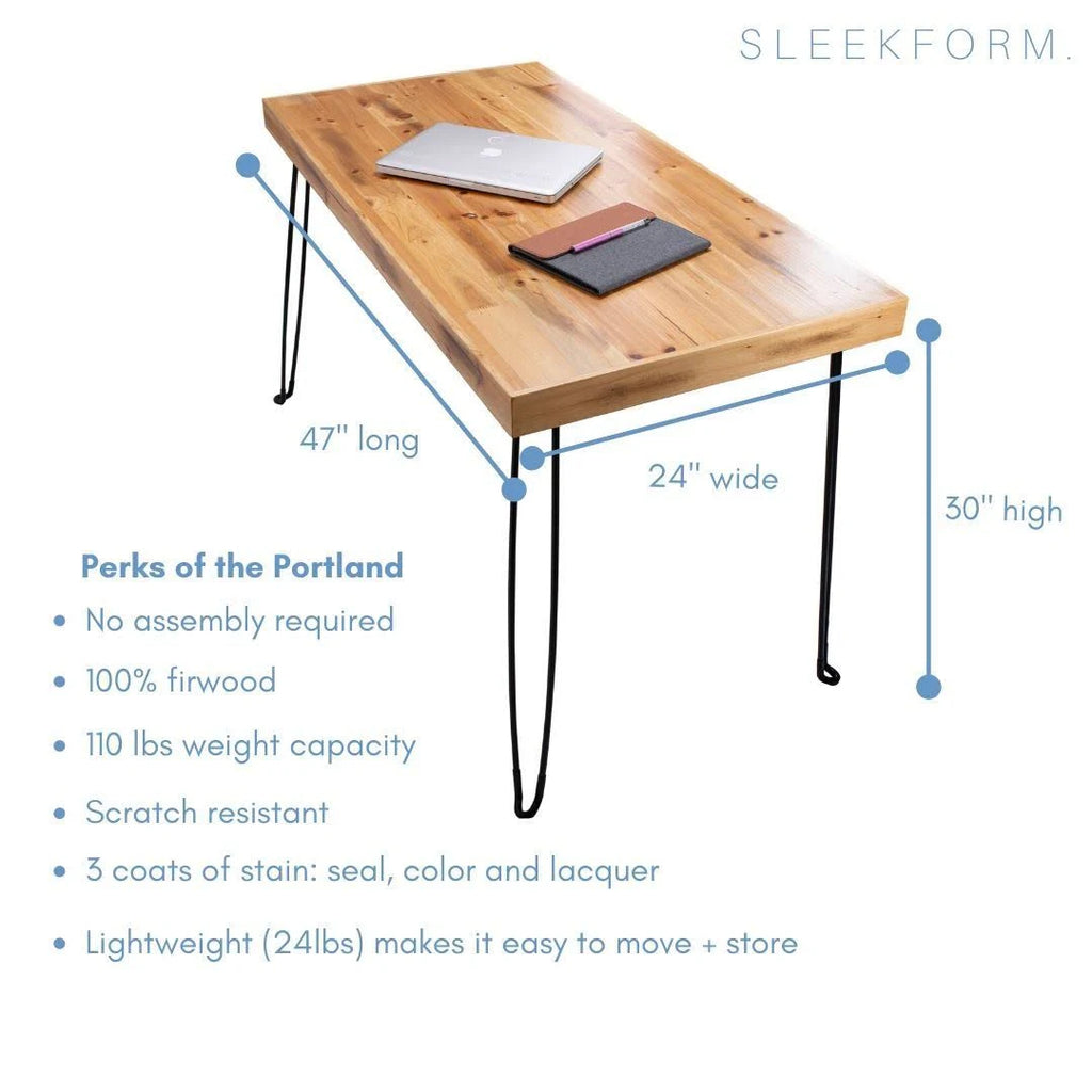Folding Desk Wood Table V349