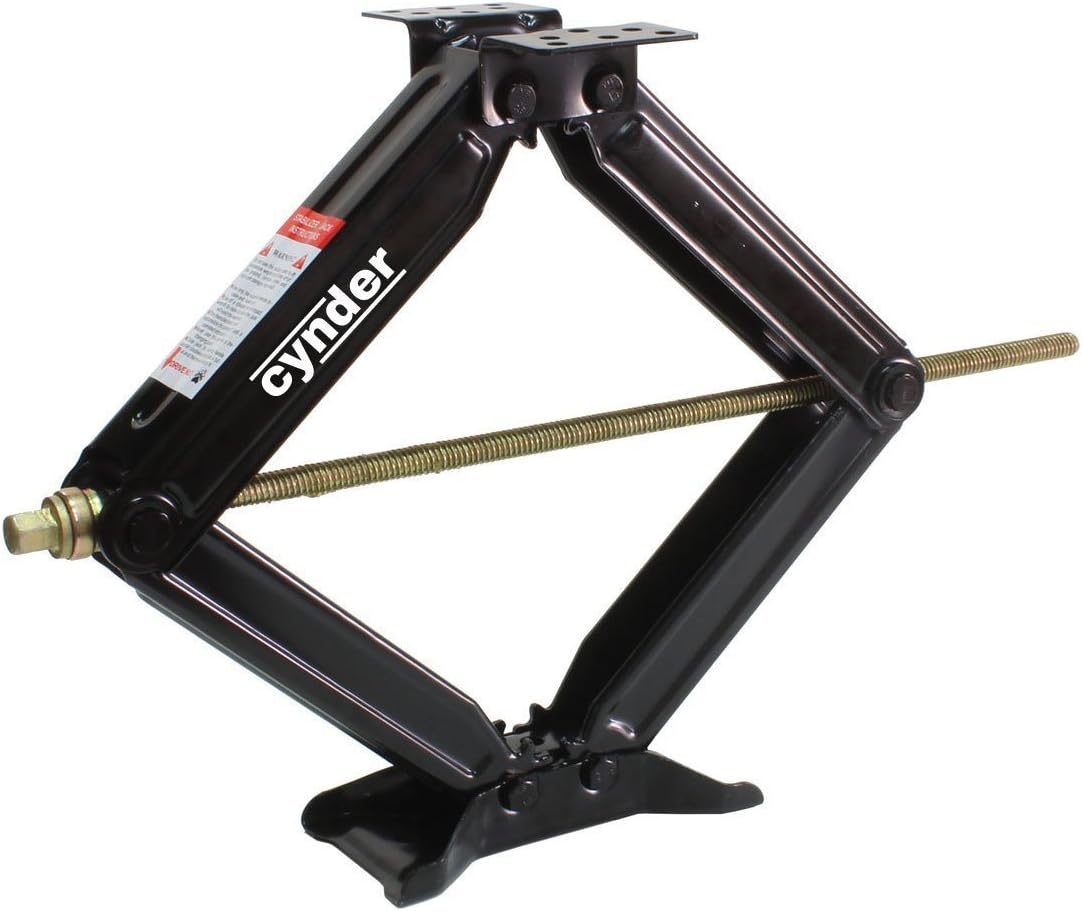 Pack of 2 Leveling Scissor Jacks 24" Stabilizer F8046