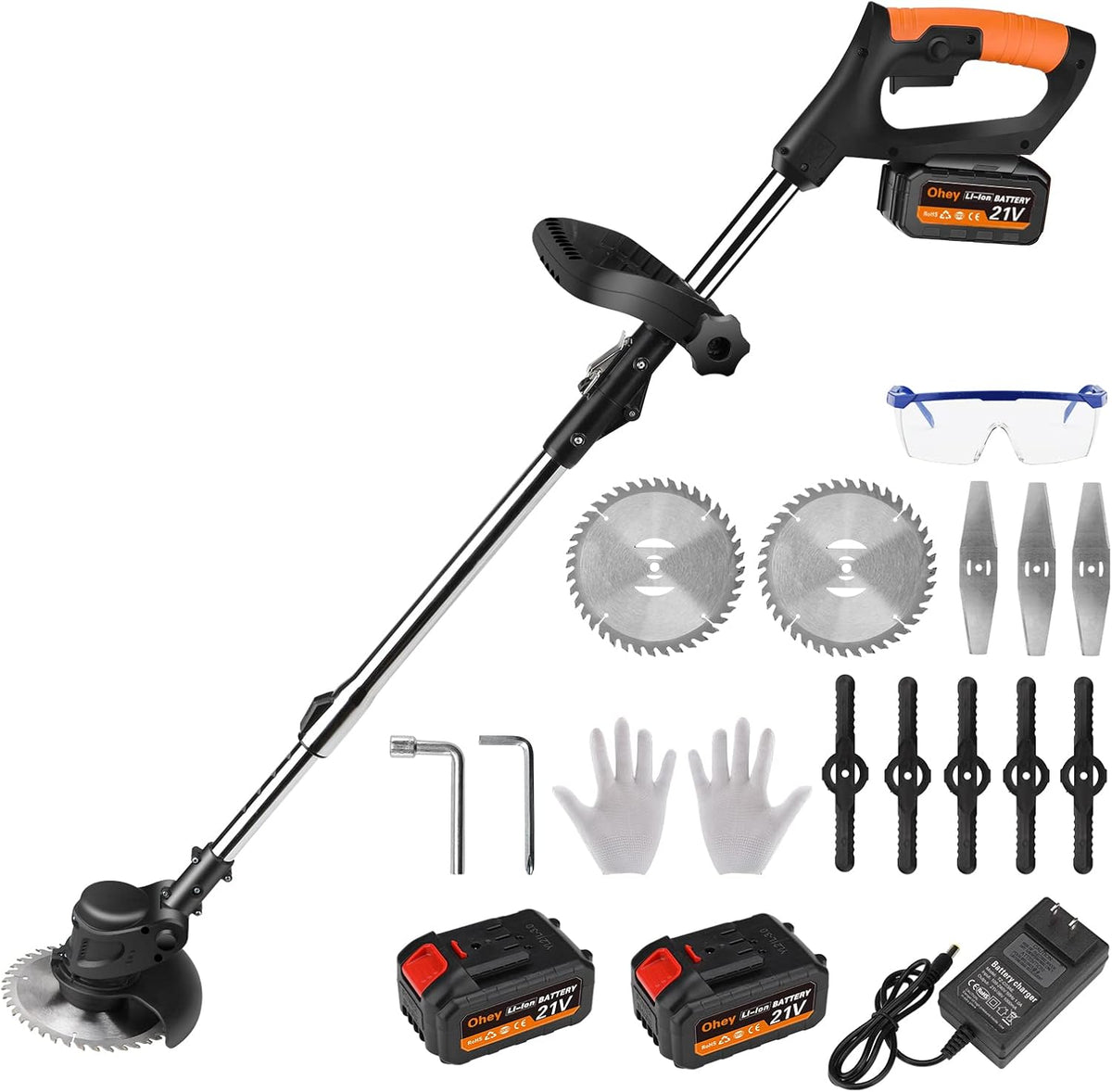 Cordless Electric Weed Trimmer M37526